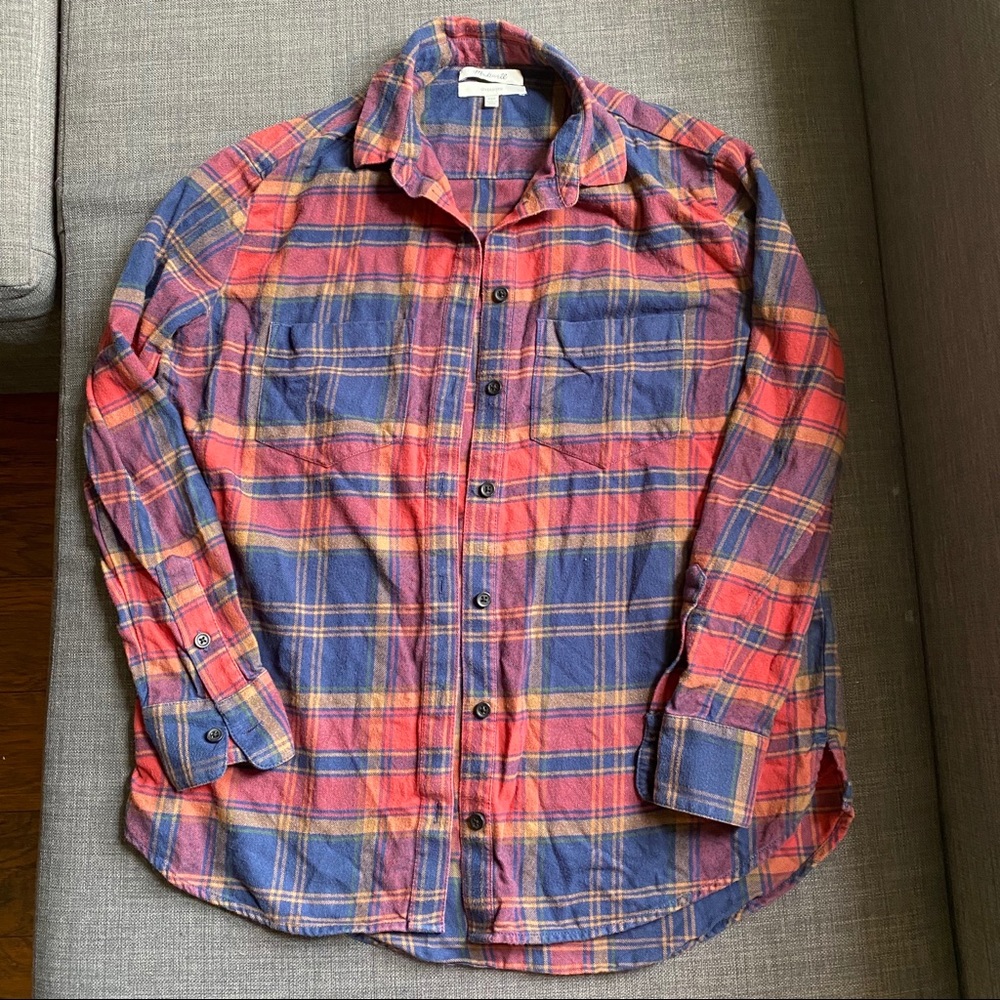 Madewell oversize flannel